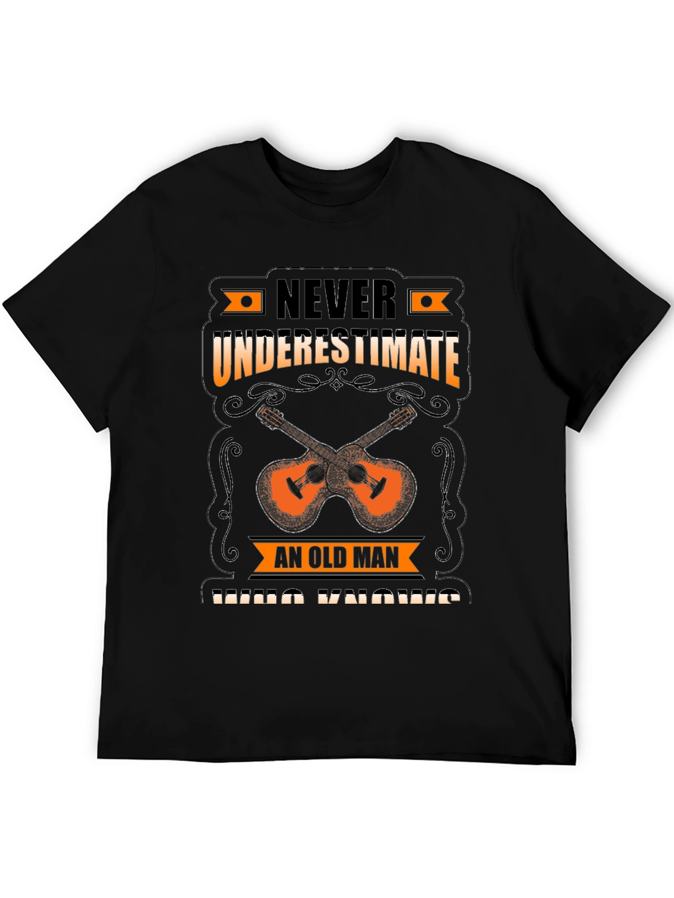 Never Underestimate Old Man T-Shirt