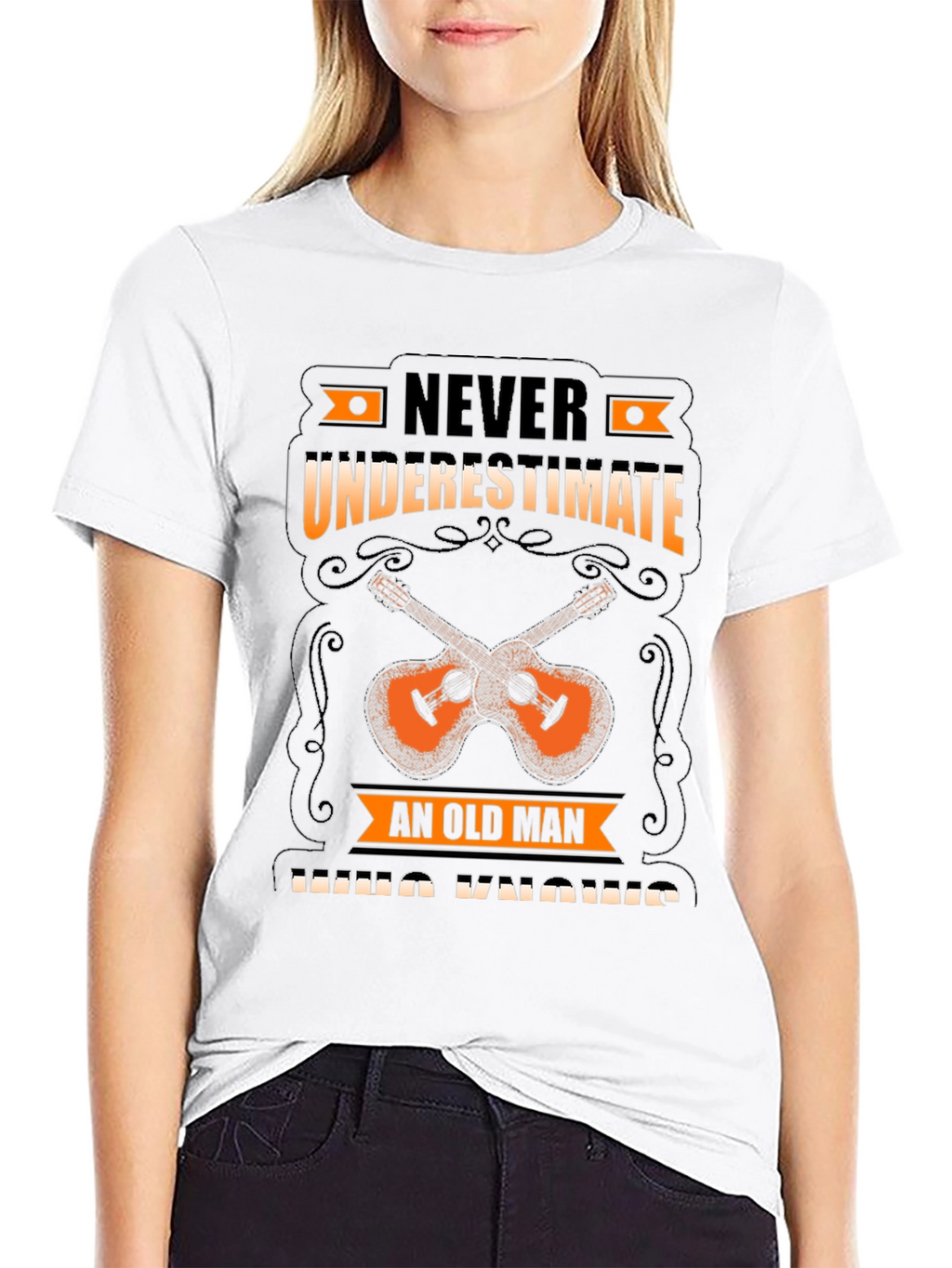 Never Underestimate Old Man T-Shirt