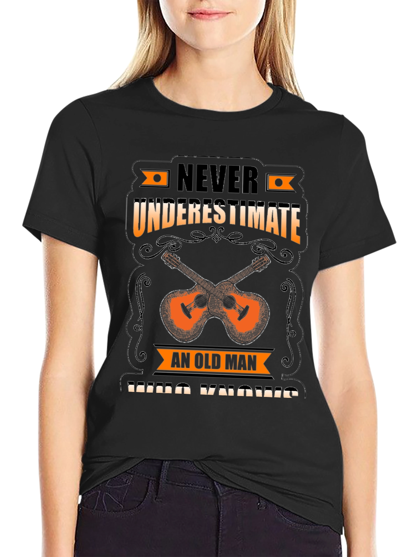 Never Underestimate Old Man T-Shirt