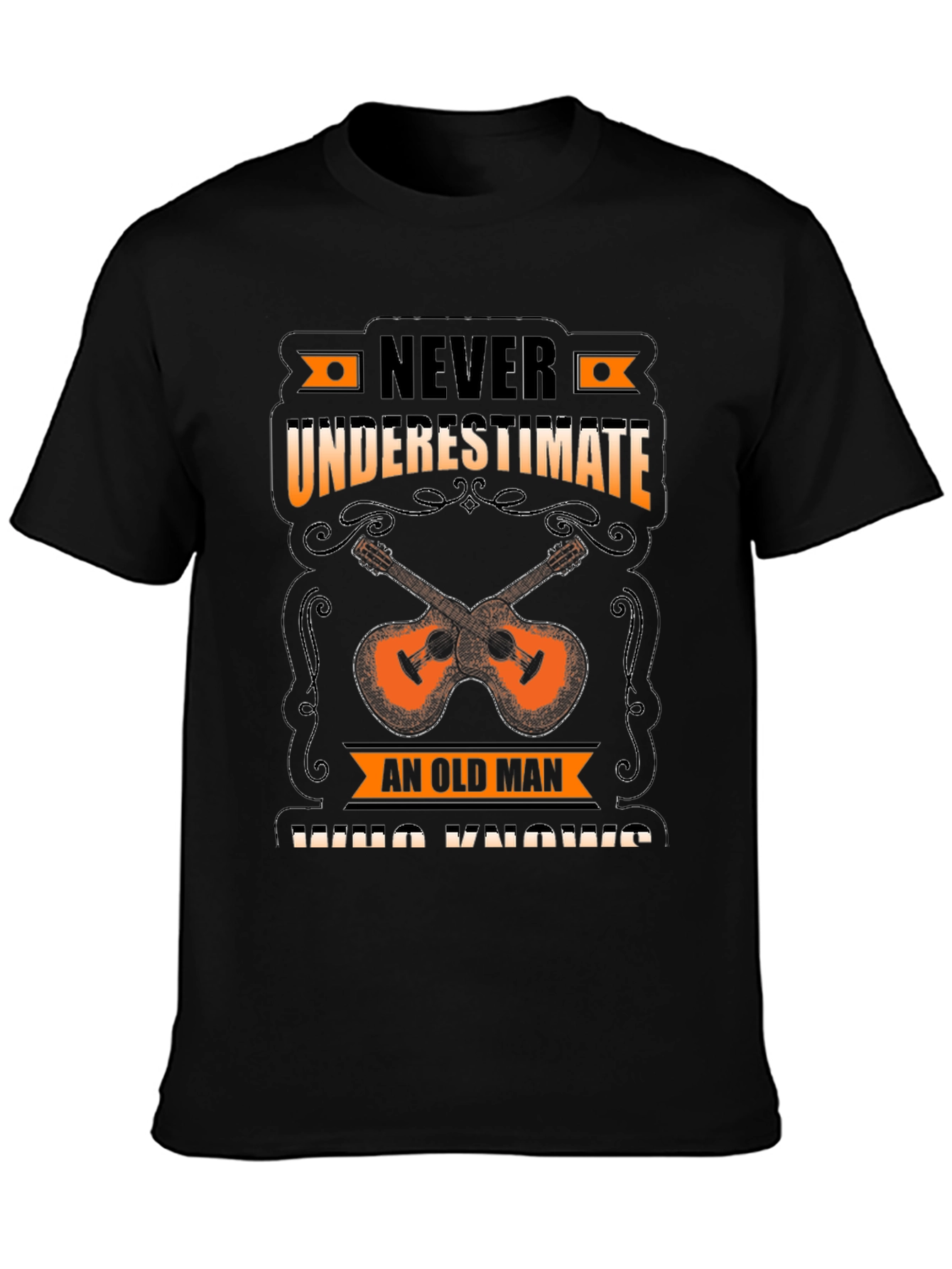 Never Underestimate Old Man T-Shirt