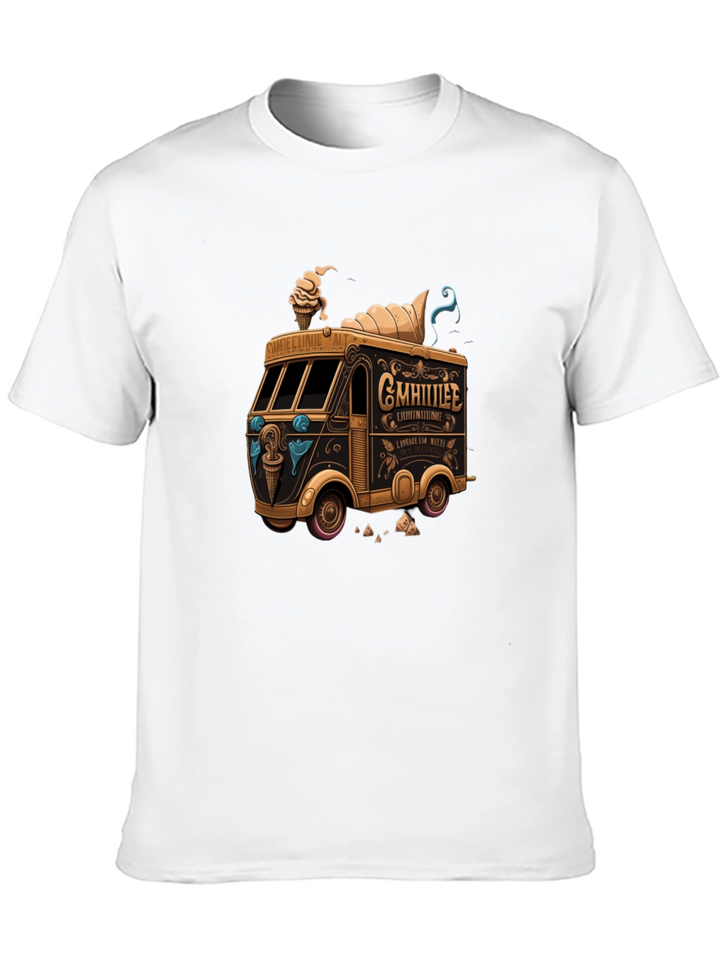 Ice Cream Truck Graphic Tee