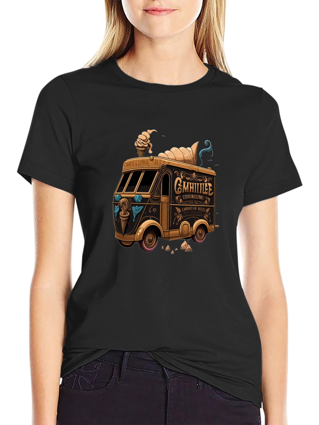 Ice Cream Truck Graphic Tee