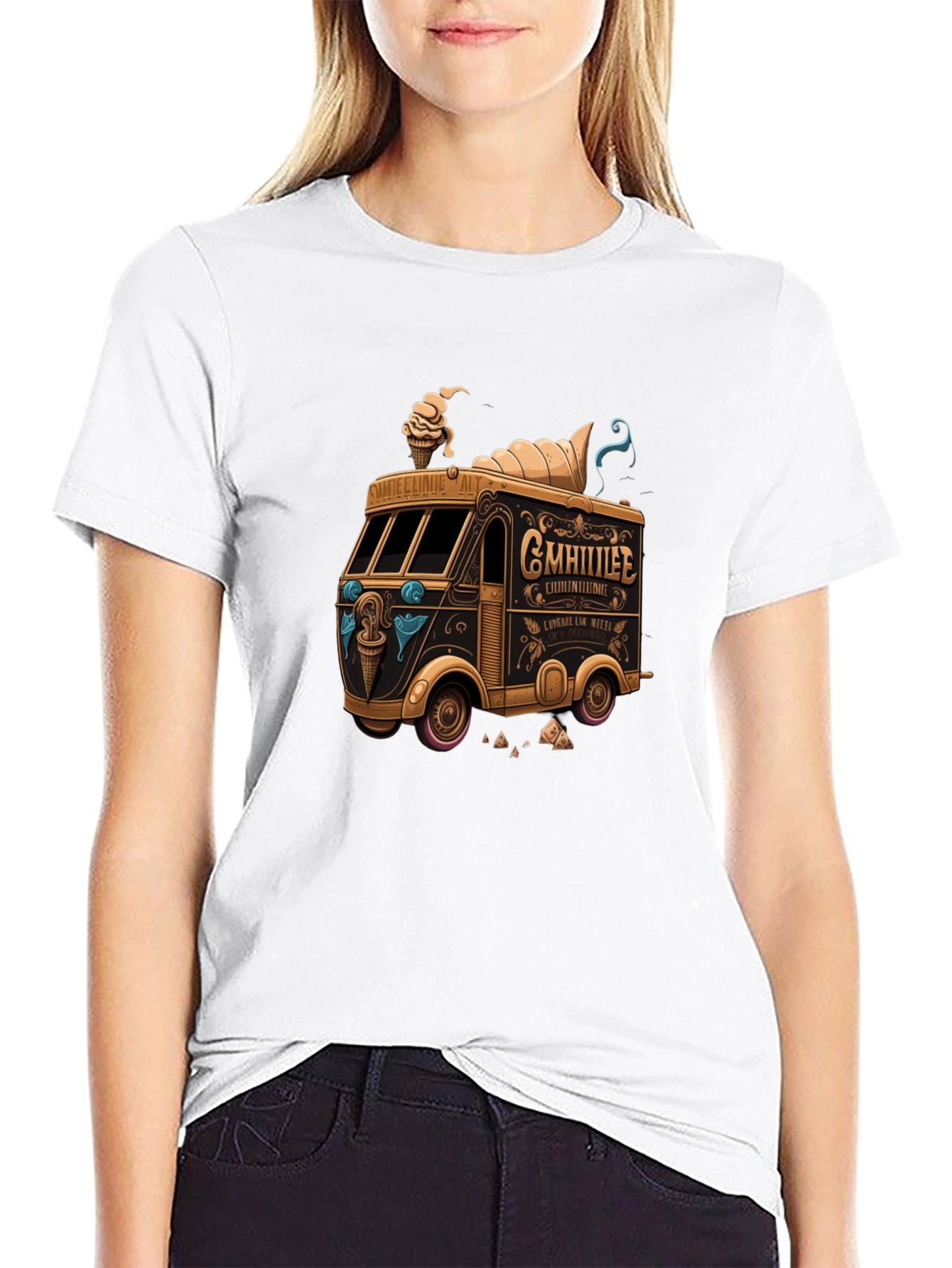 Ice Cream Truck Graphic Tee
