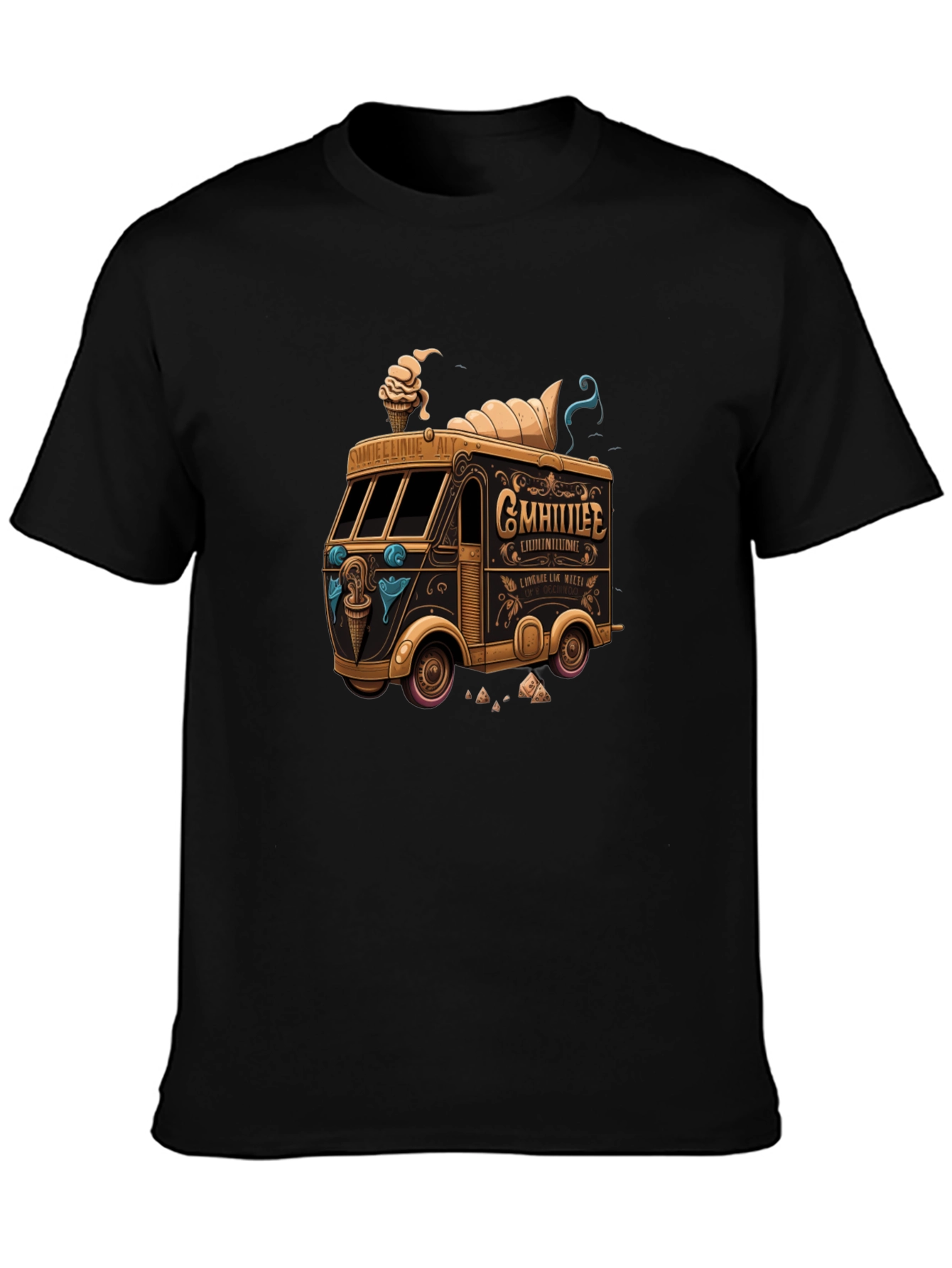 Ice Cream Truck Graphic Tee