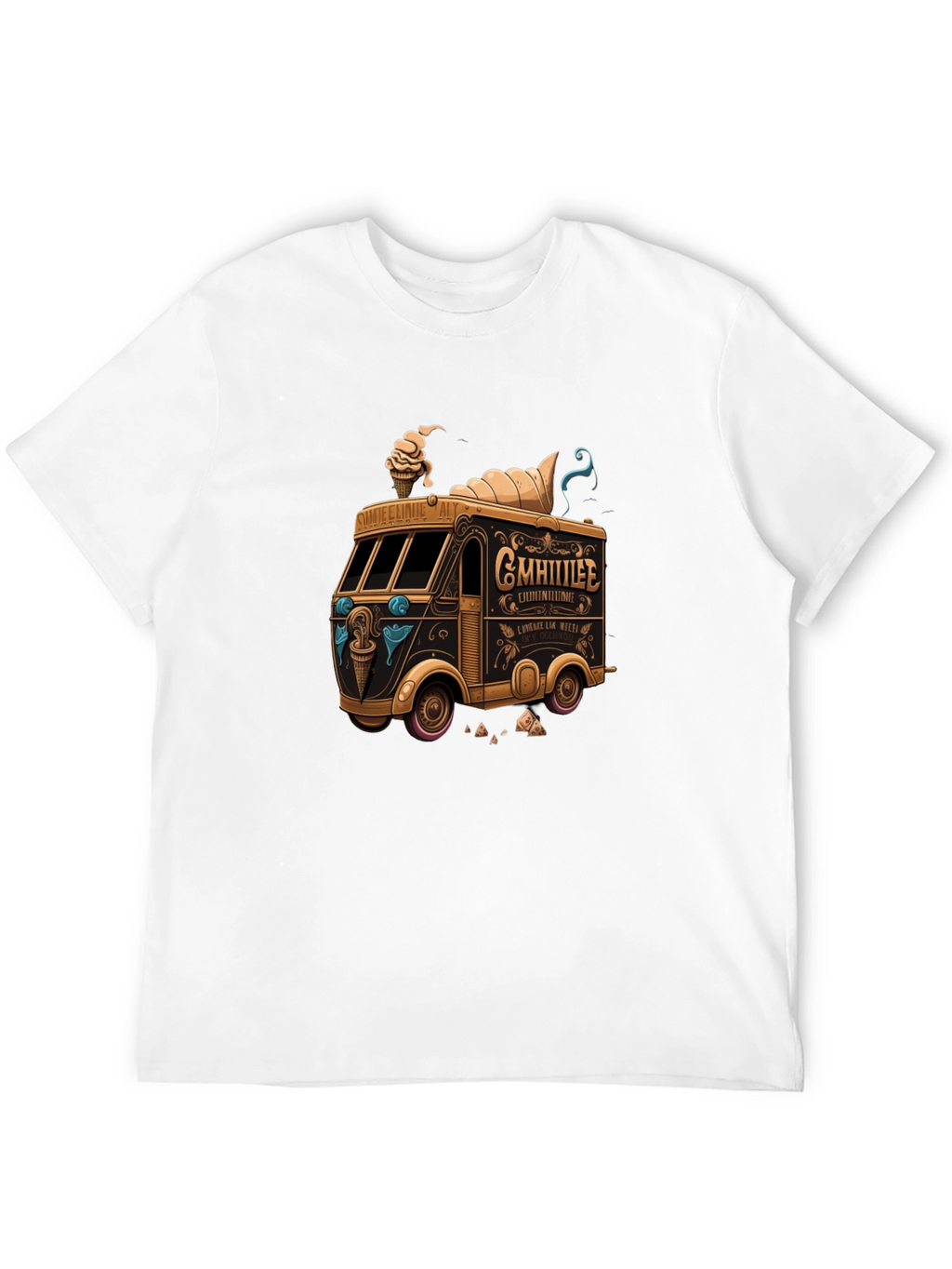 Ice Cream Truck Graphic Tee