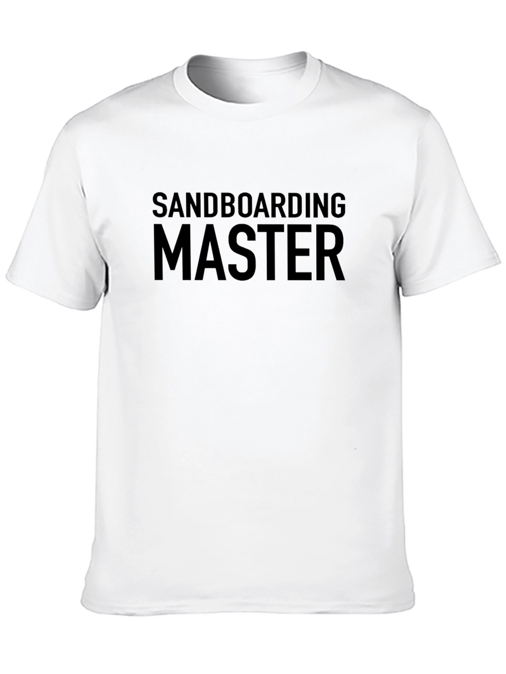 Sandboarding Master Black T-Shirt