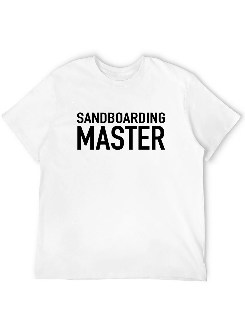 Sandboarding Master Black T-Shirt