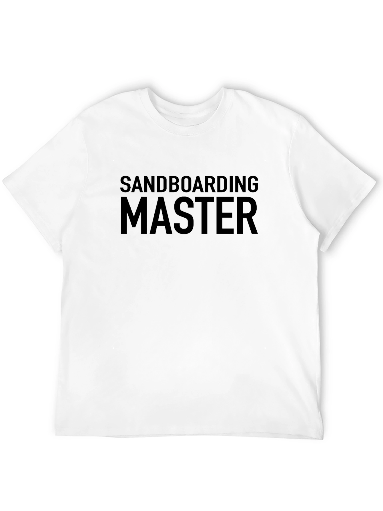 Sandboarding Master Black T-Shirt