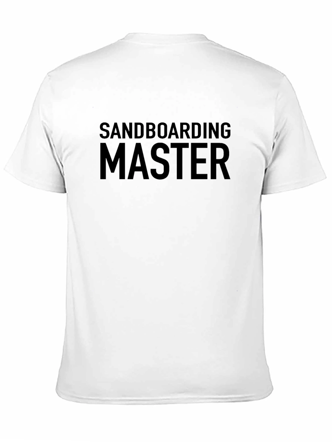 Sandboarding Master Black T-Shirt