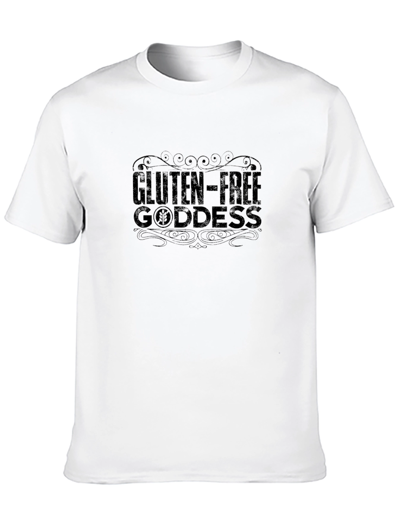 Gluten-Free Goddess Black T-Shirt