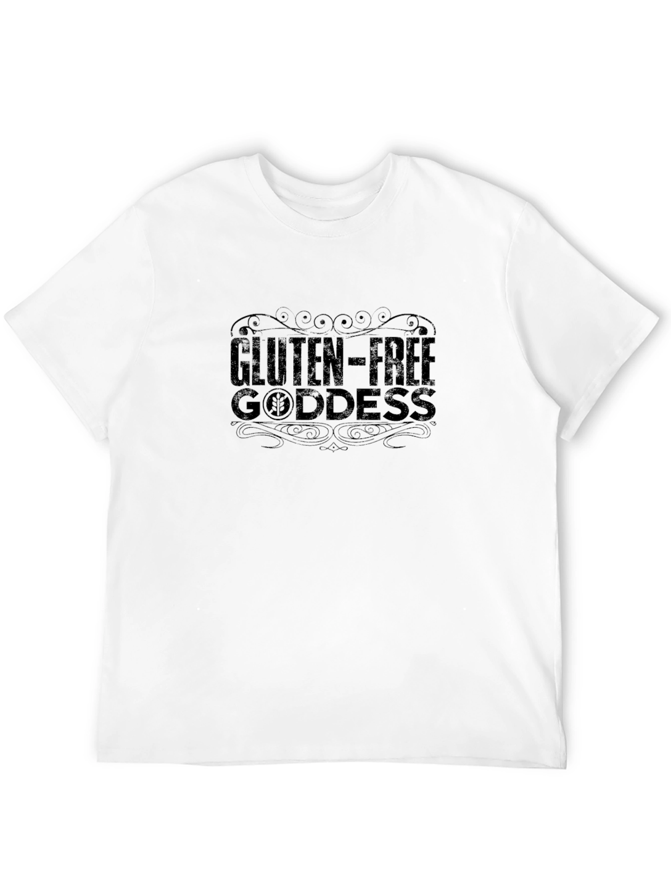 Gluten-Free Goddess Black T-Shirt