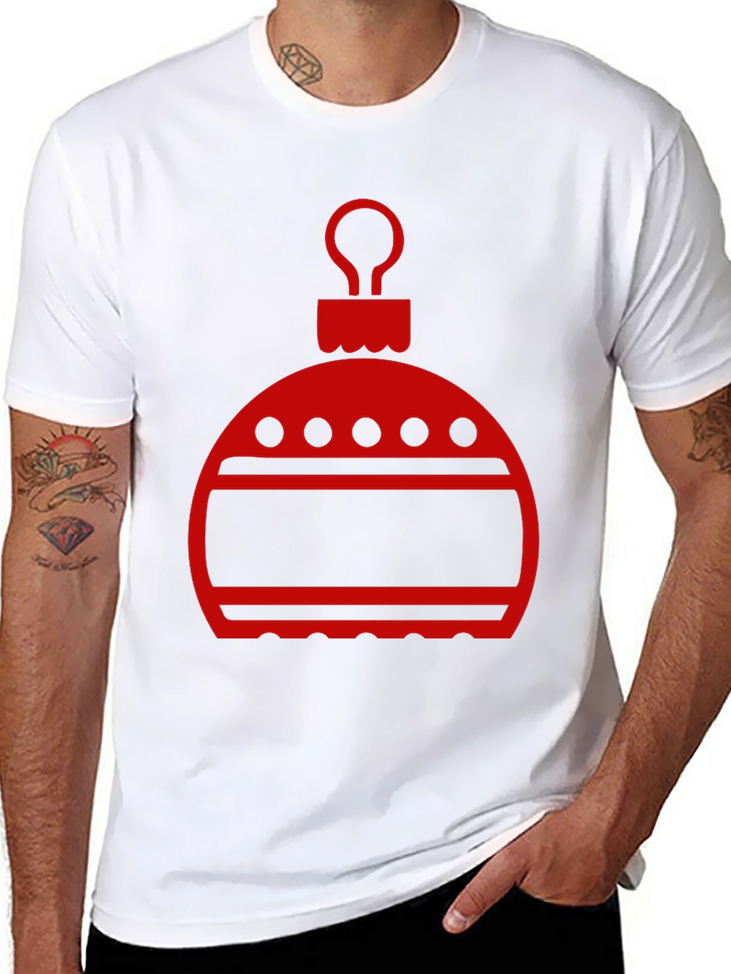 Christmas Ornament Graphic Tee