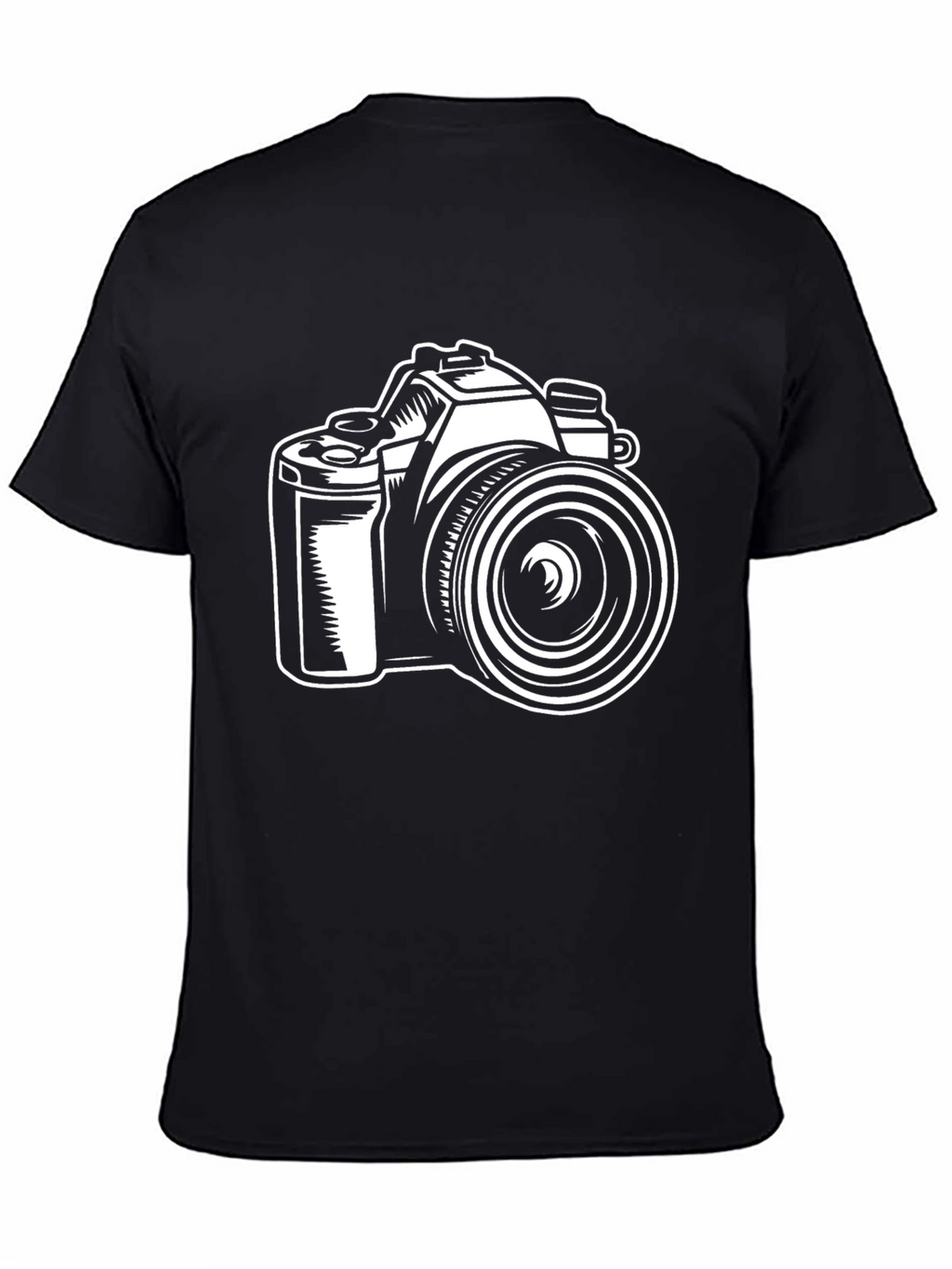 Camera Graphic Black T-Shirt