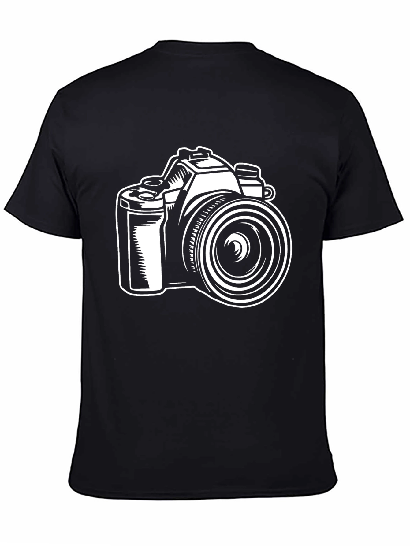 Camera Graphic Black T-Shirt