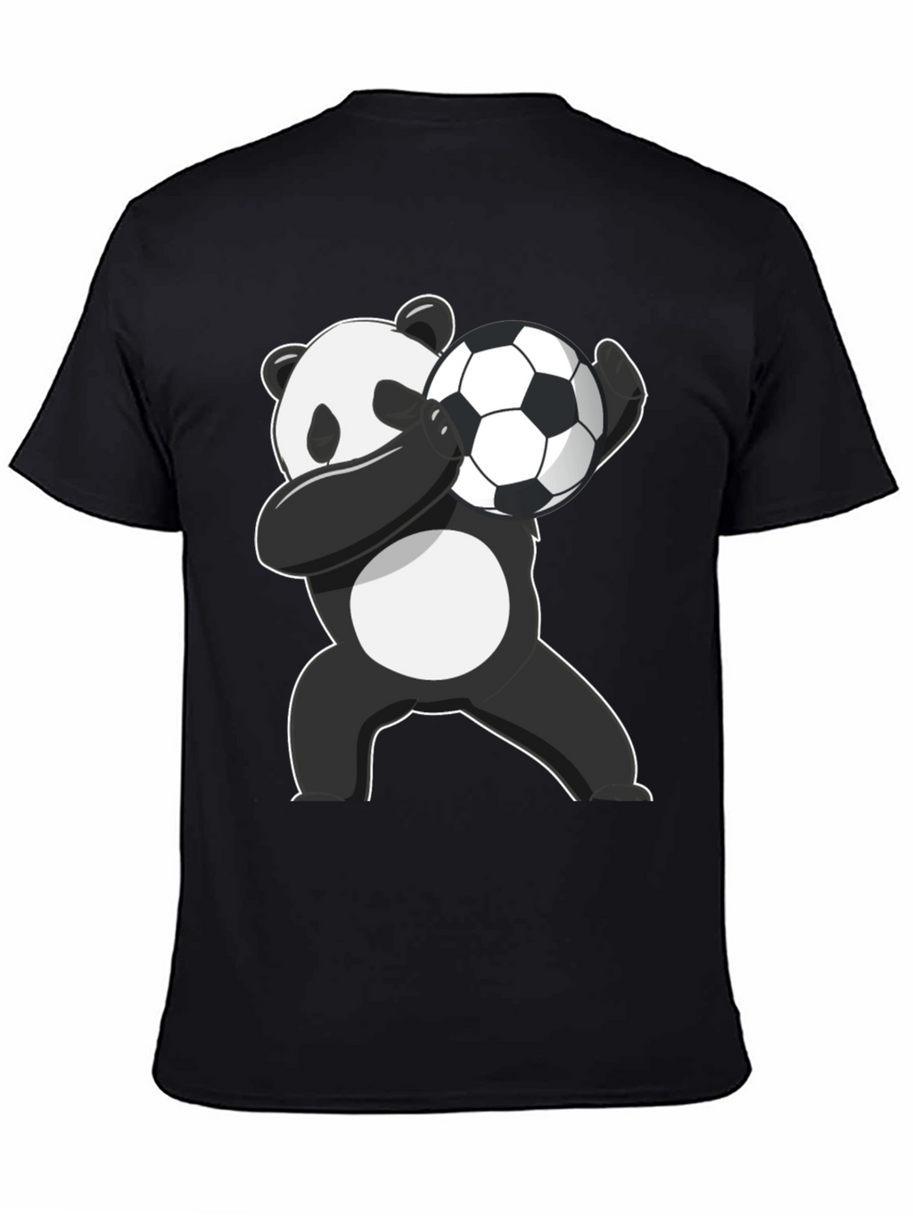 Panda Dabbing Soccer Ball T-Shirt