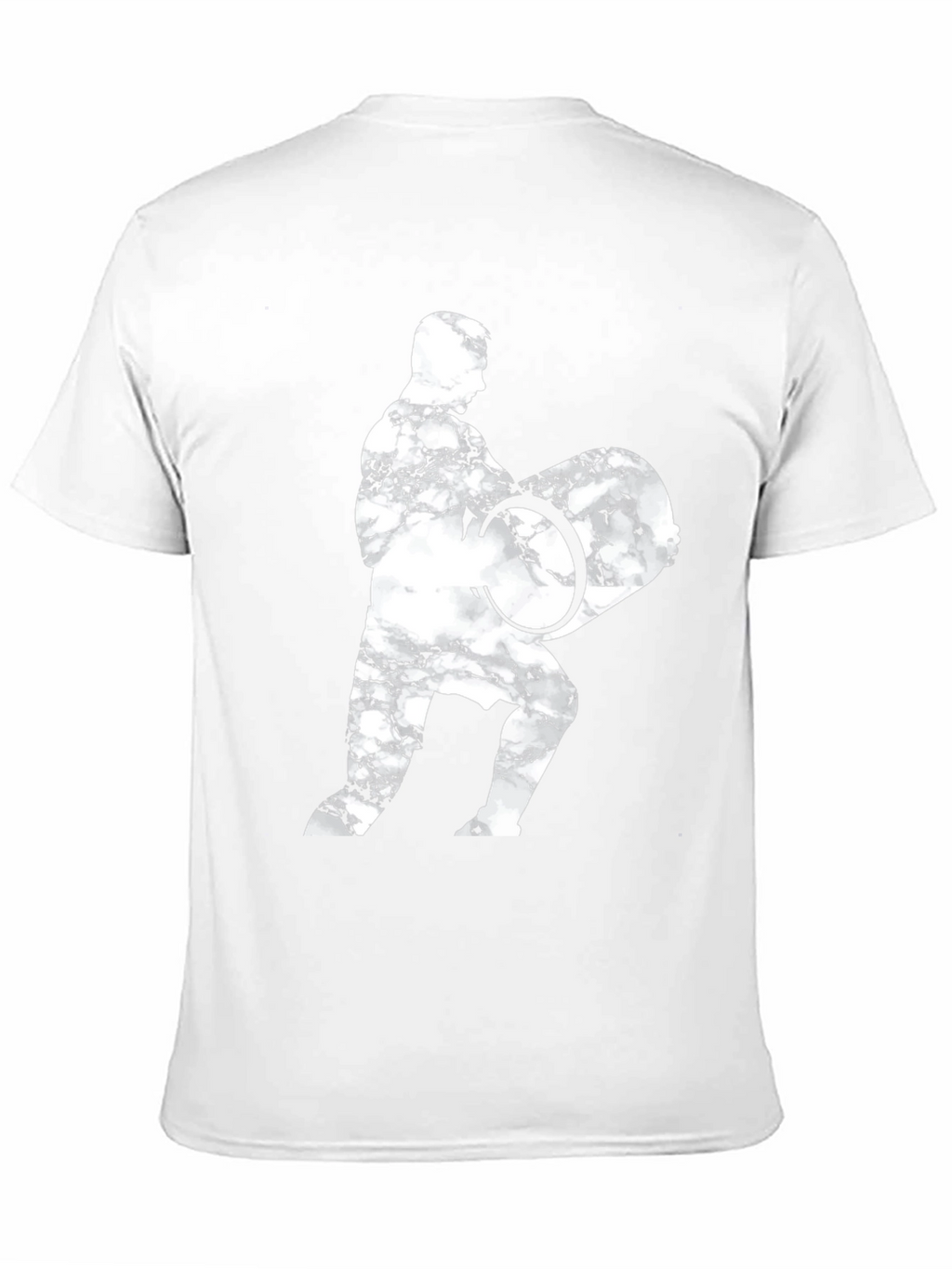 Weightlifter Graphic Tee - Black Cotton Blend
