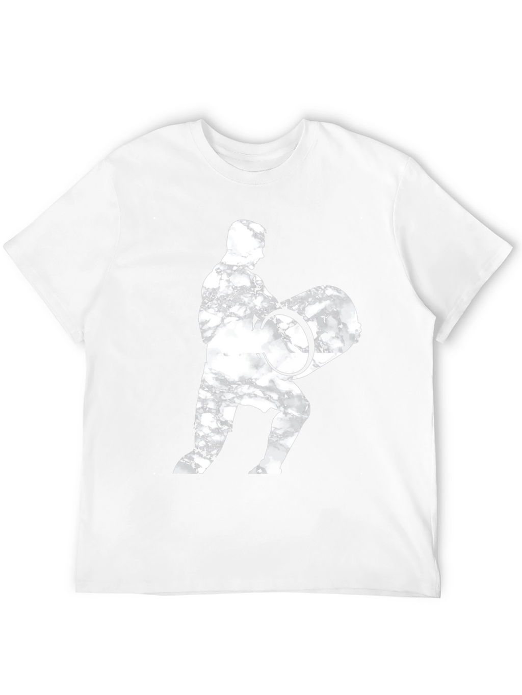 Weightlifter Graphic Tee - Black Cotton Blend