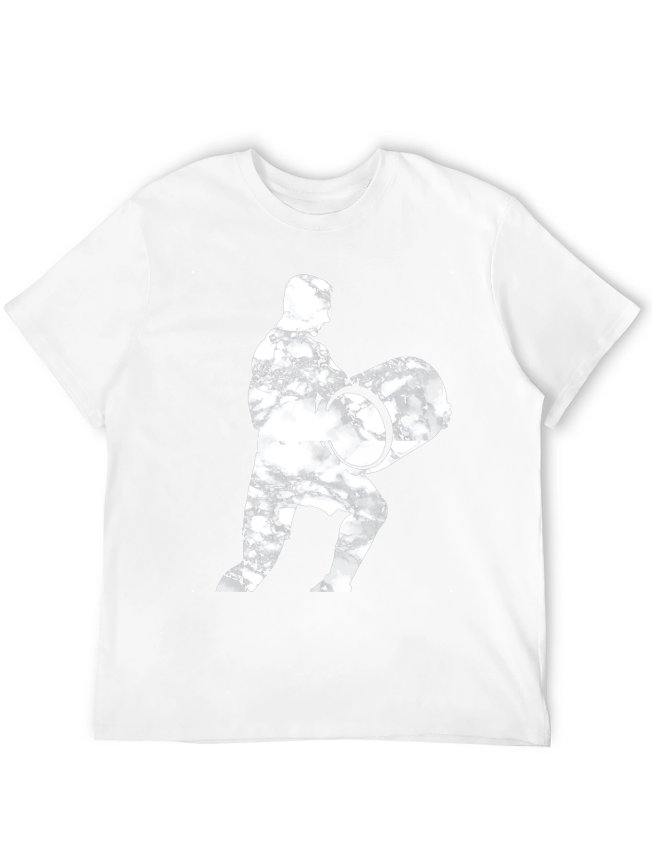 Weightlifter Graphic Tee - Black Cotton Blend