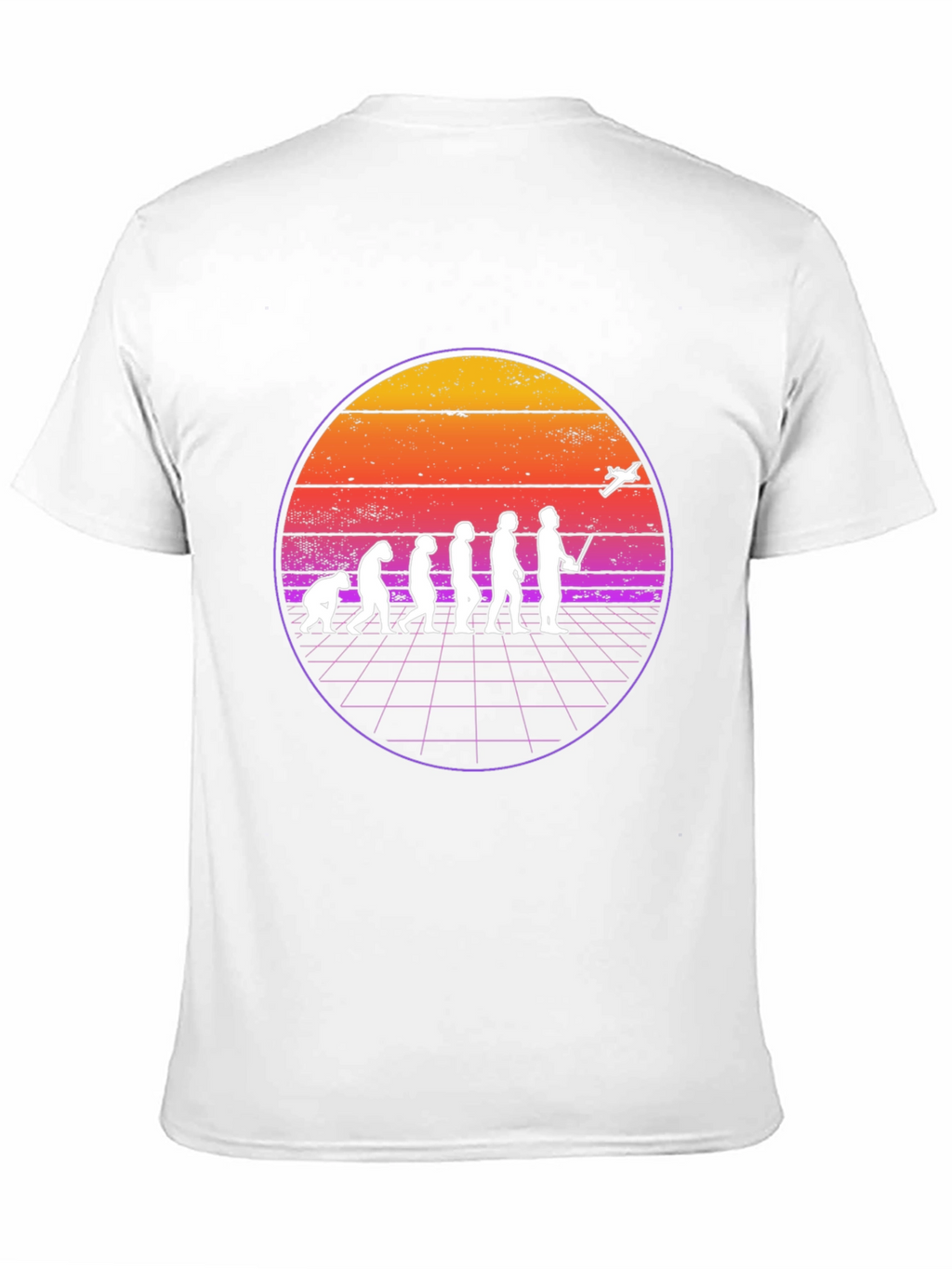 Evolution of Flight T-Shirt - Retro Pilot Design
