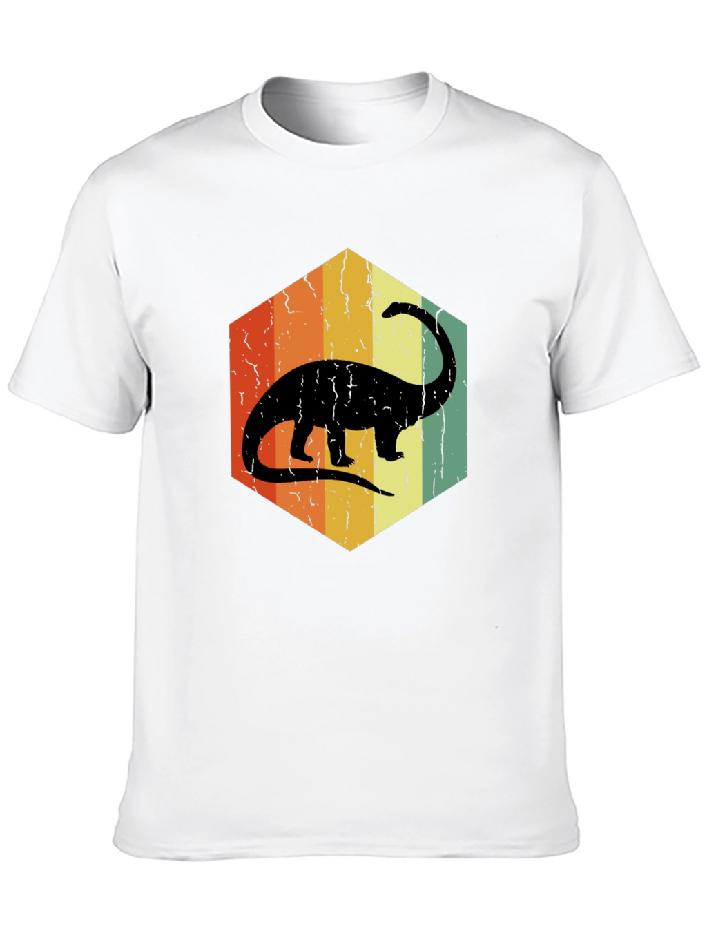 Retro Dinosaur Graphic T-Shirt