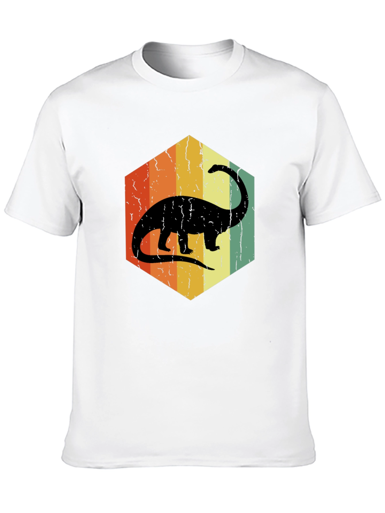 Retro Dinosaur Graphic T-Shirt