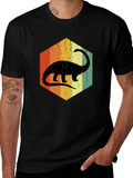 Retro Dinosaur Graphic T-Shirt