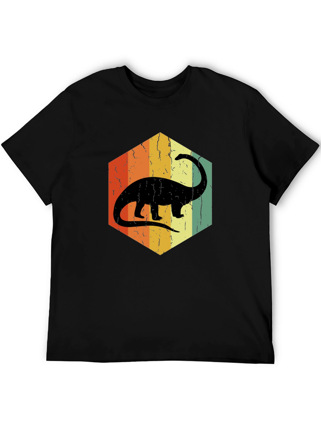Retro Dinosaur Graphic T-Shirt