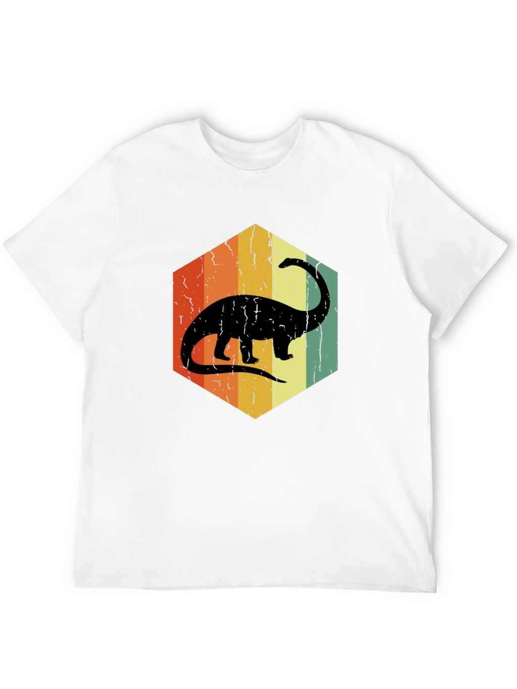 Retro Dinosaur Graphic T-Shirt
