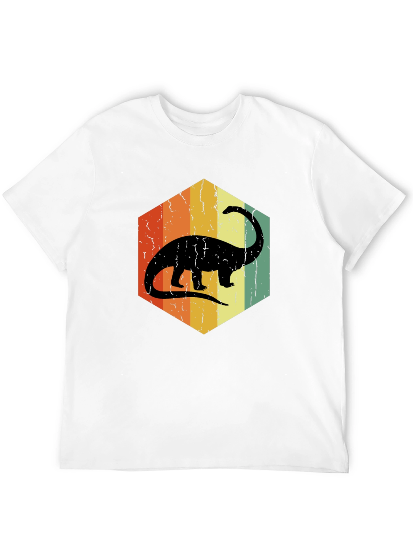 Retro Dinosaur Graphic T-Shirt