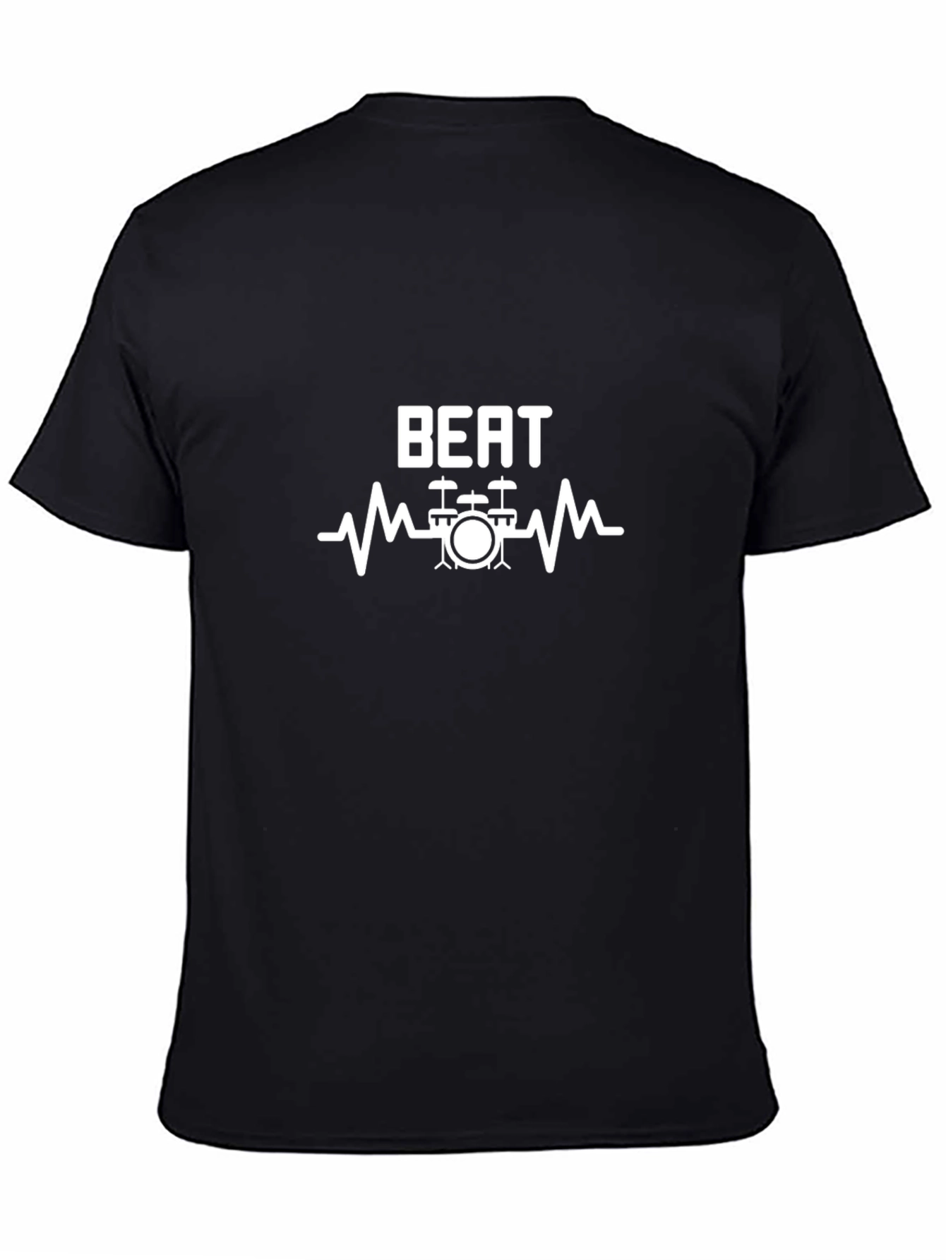 Beat Drum Heartbeat Graphic Tee