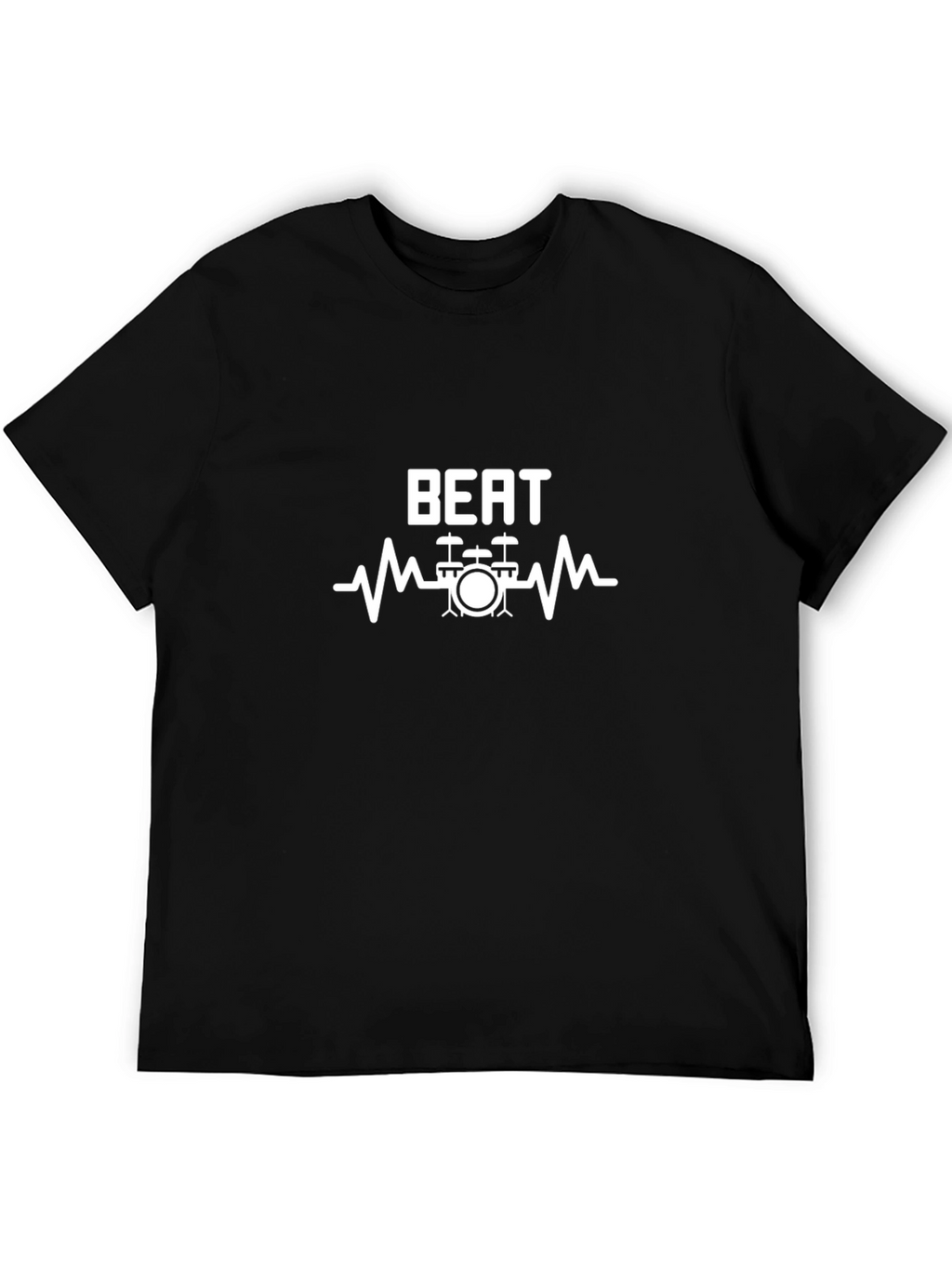 Beat Drum Heartbeat Graphic Tee