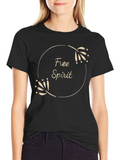 Free Spirit Graphic Tee - Stylish Comfort