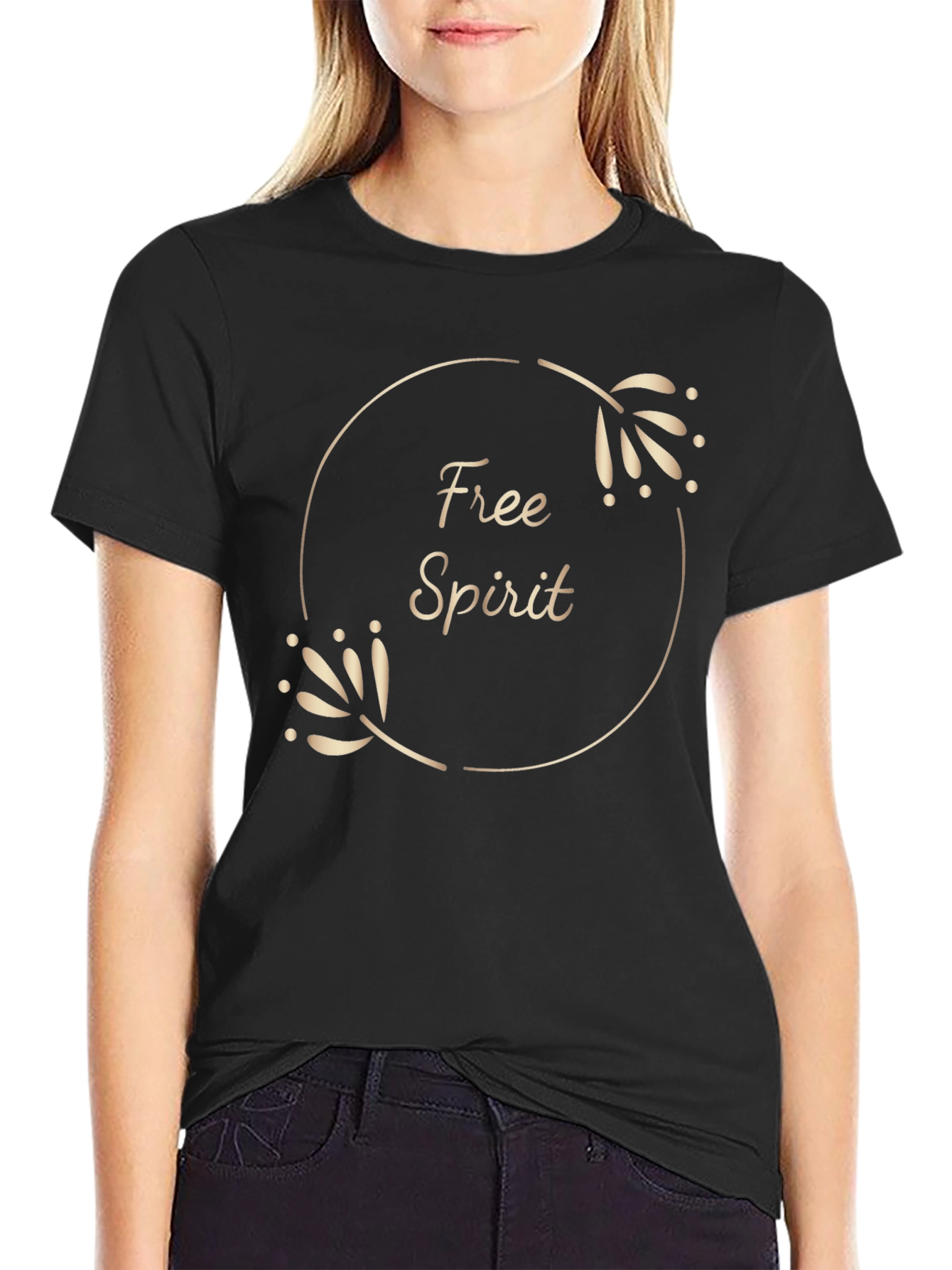 Free Spirit Graphic Tee - Stylish Comfort