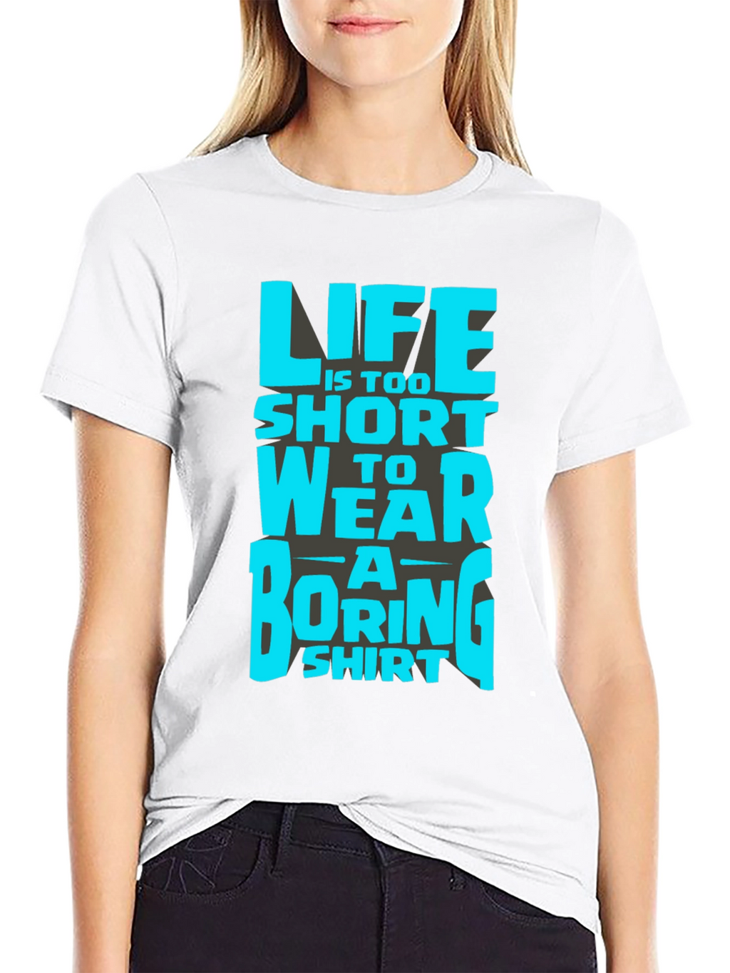Lifes Too Short Funny Graphic T-Shirt