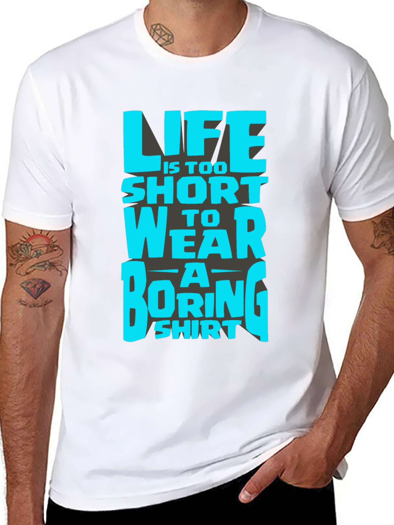 Lifes Too Short Funny Graphic T-Shirt