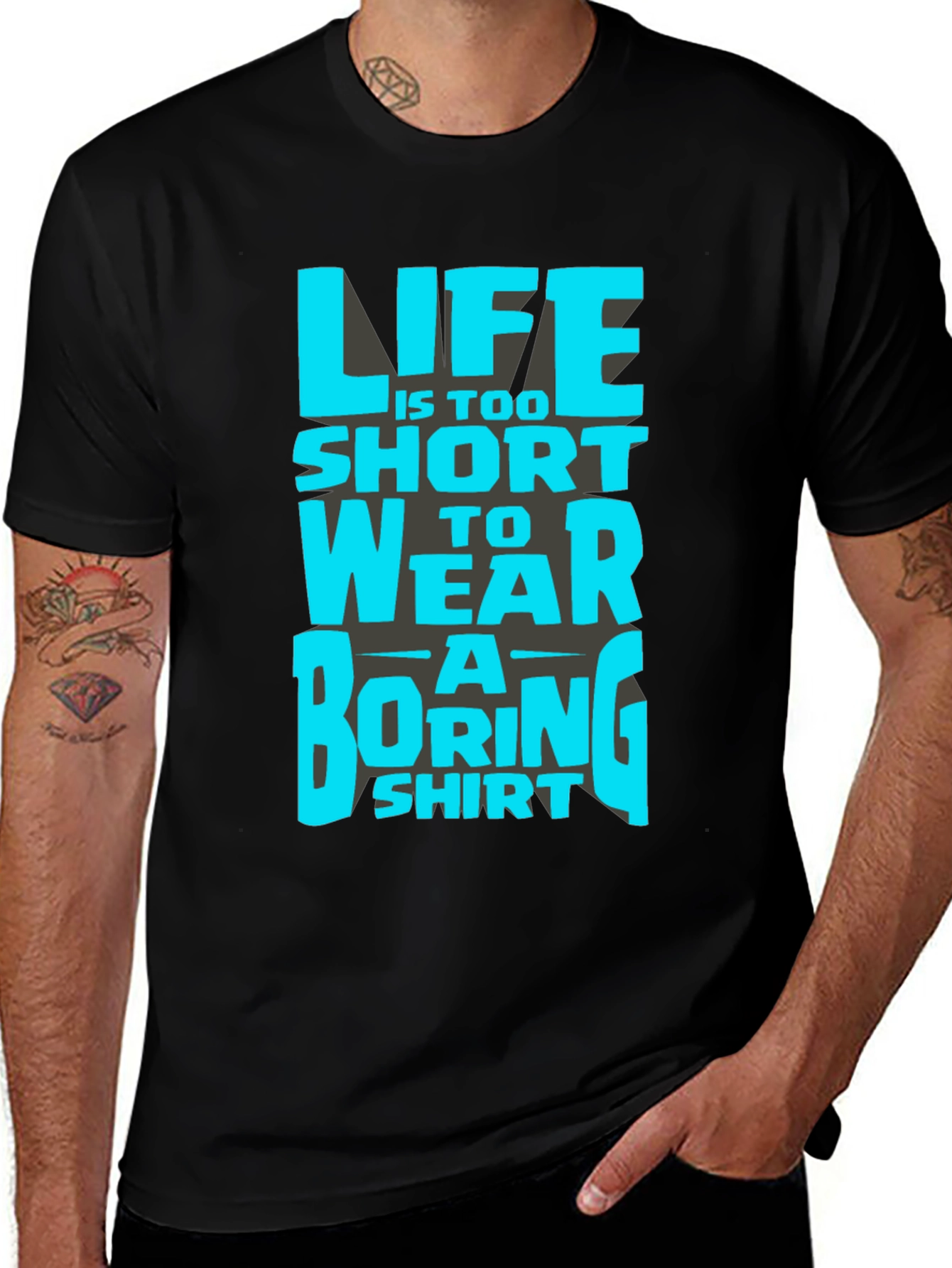 Lifes Too Short Funny Graphic T-Shirt