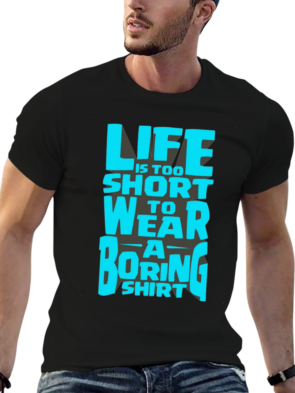 Lifes Too Short Funny Graphic T-Shirt