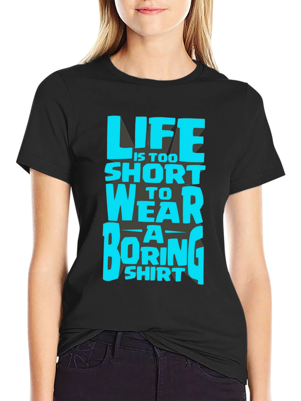 Lifes Too Short Funny Graphic T-Shirt