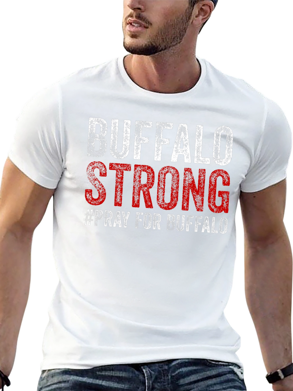Buffalo Strong T-Shirt - Pray for Buffalo