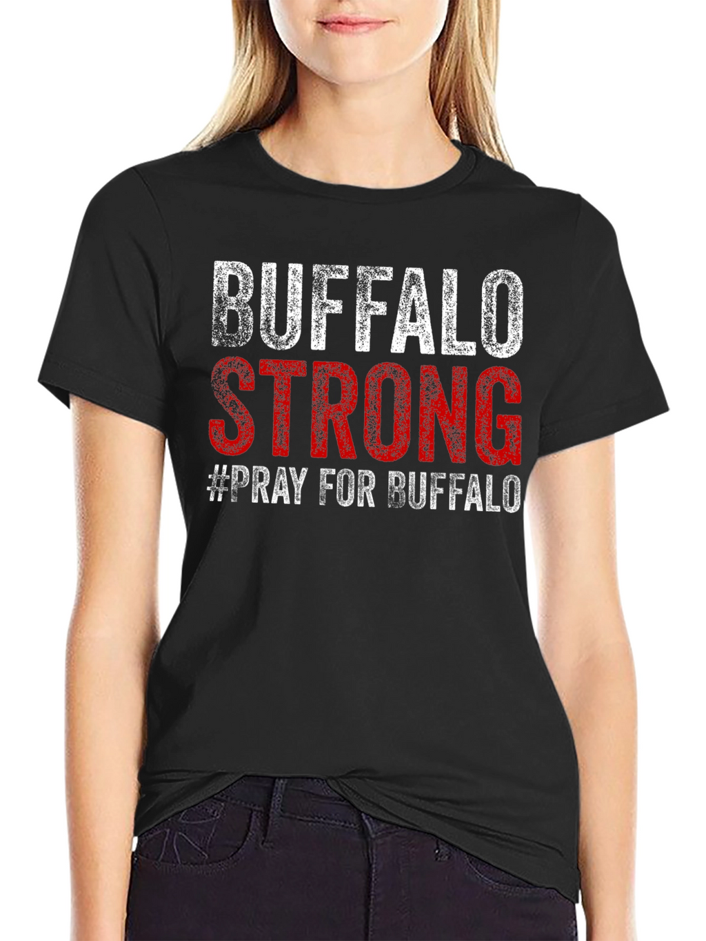 Buffalo Strong T-Shirt - Pray for Buffalo