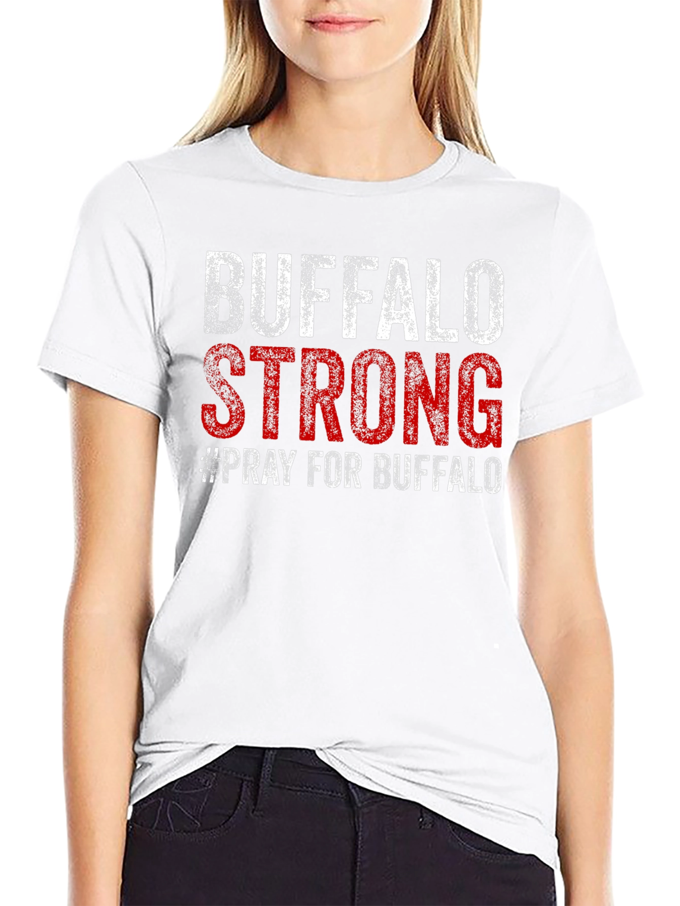 Buffalo Strong T-Shirt - Pray for Buffalo
