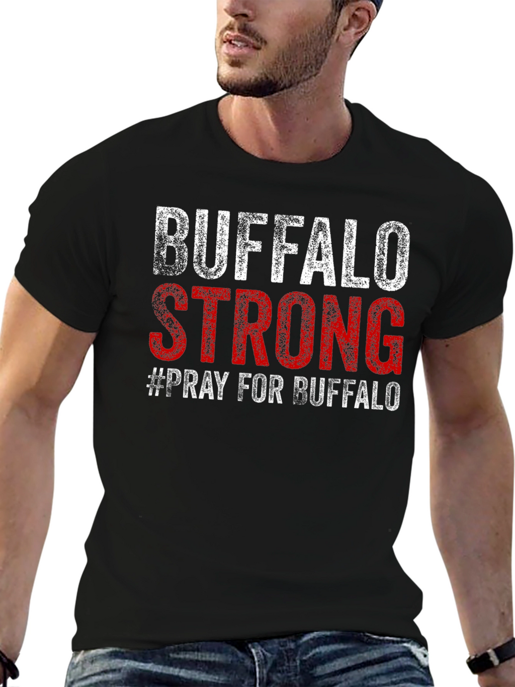 Buffalo Strong T-Shirt - Pray for Buffalo