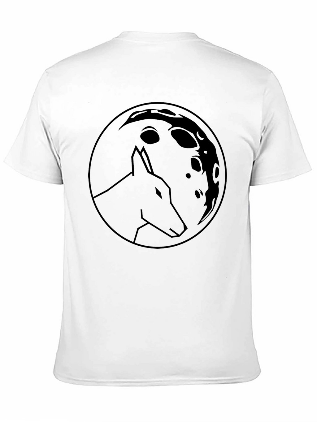 Wolf Moon Graphic Tee - Classic Black