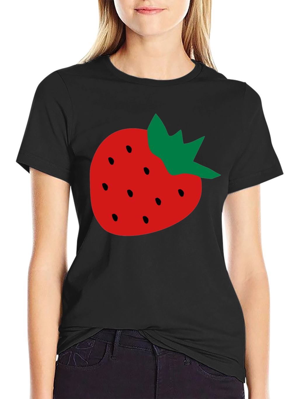 Strawberry Graphic Tee - Fruit Lover T-Shirt