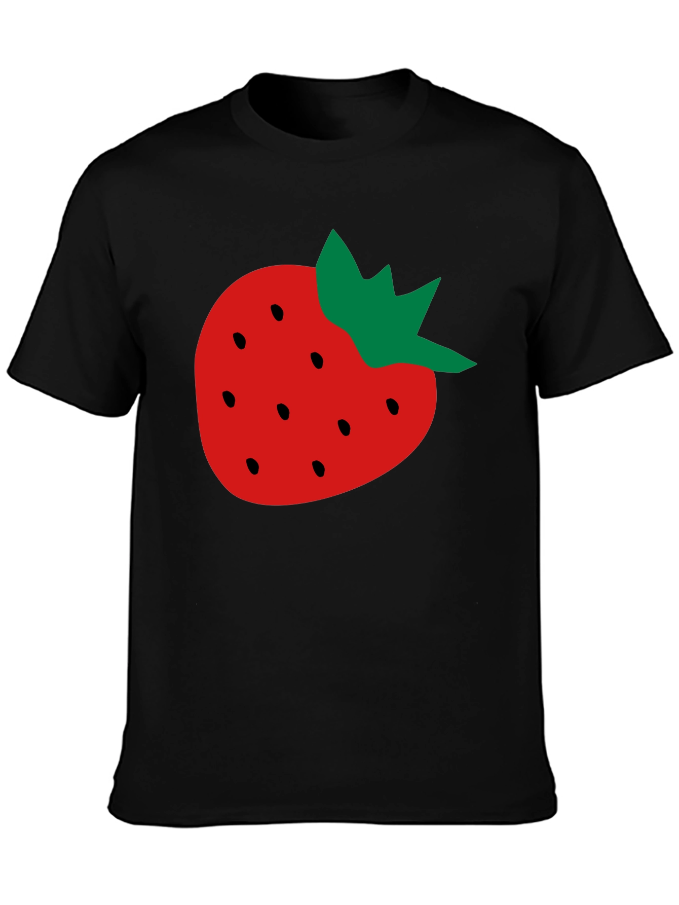 Strawberry Graphic Tee - Fruit Lover T-Shirt
