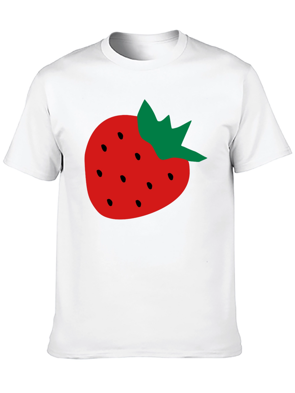 Strawberry Graphic Tee - Fruit Lover T-Shirt