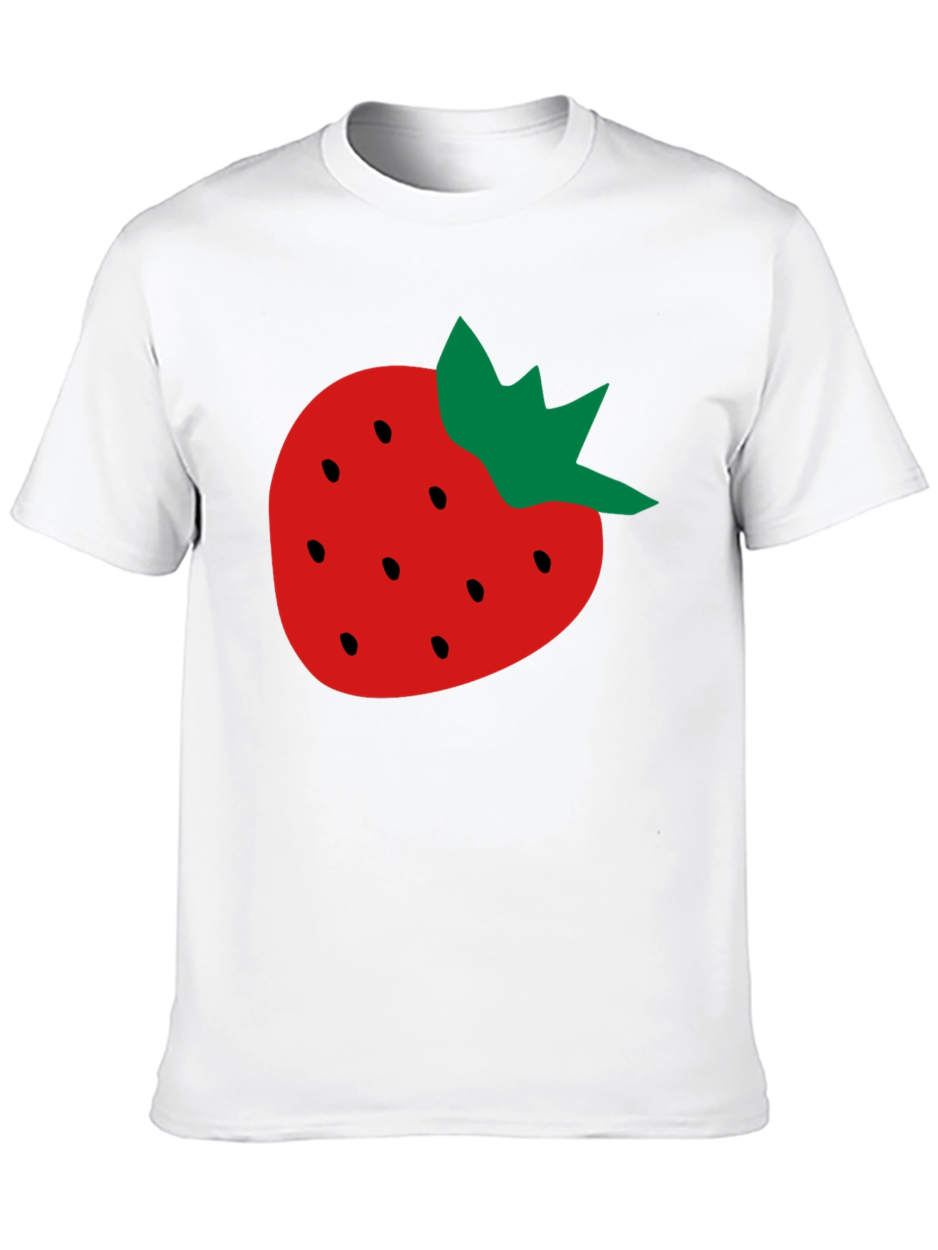 Strawberry Graphic Tee - Fruit Lover T-Shirt