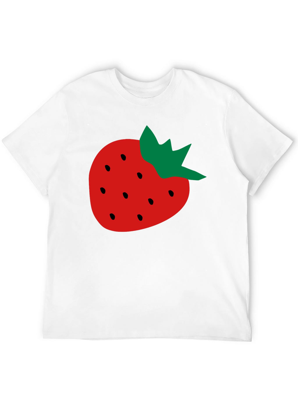 Strawberry Graphic Tee - Fruit Lover T-Shirt
