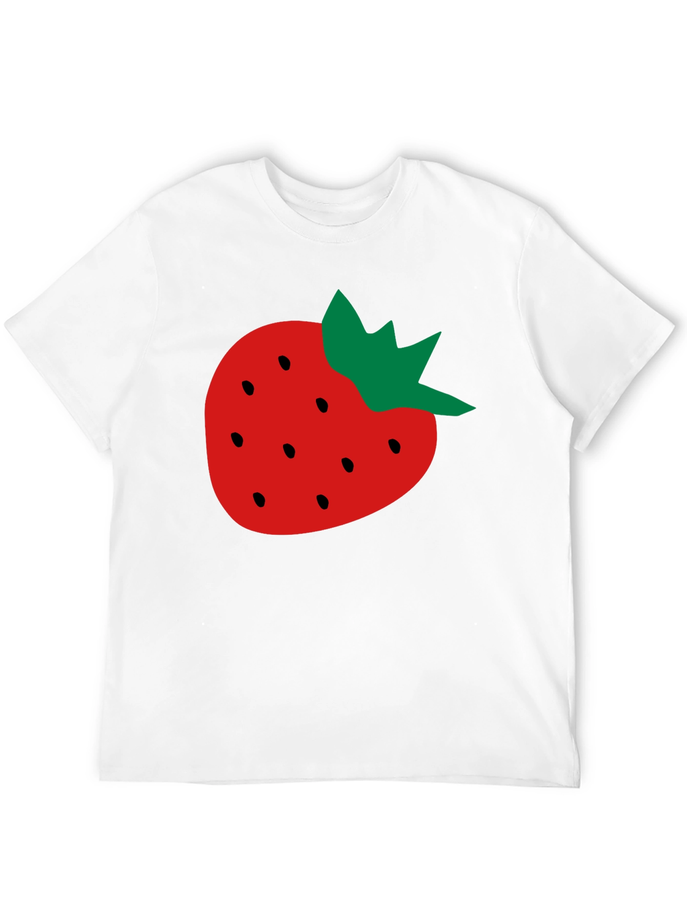 Strawberry Graphic Tee - Fruit Lover T-Shirt