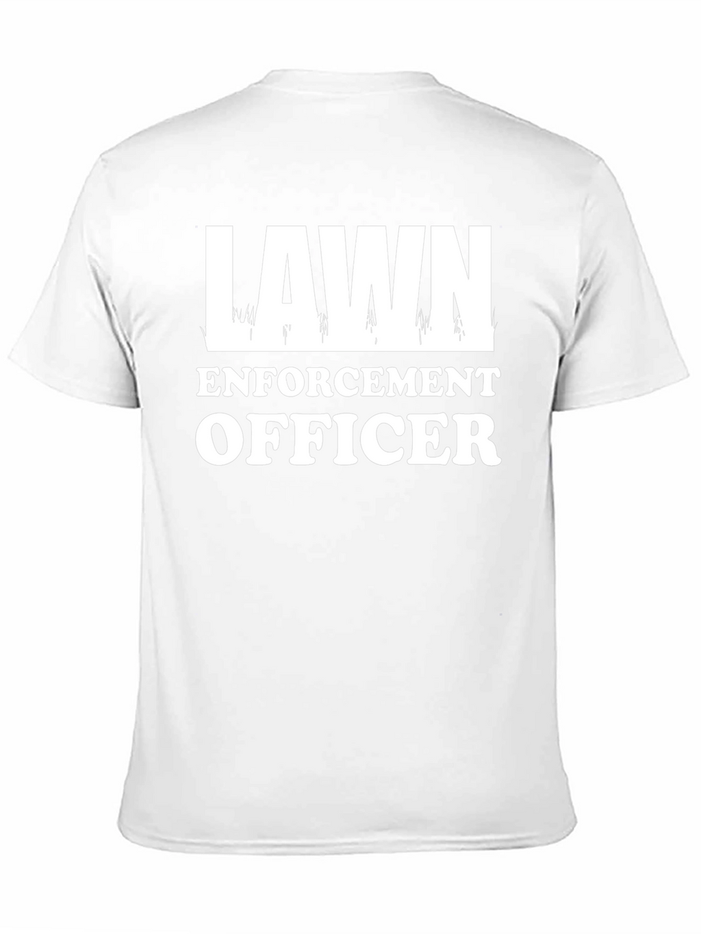 Lawn Enforcement Officer Graphic T-Shirt